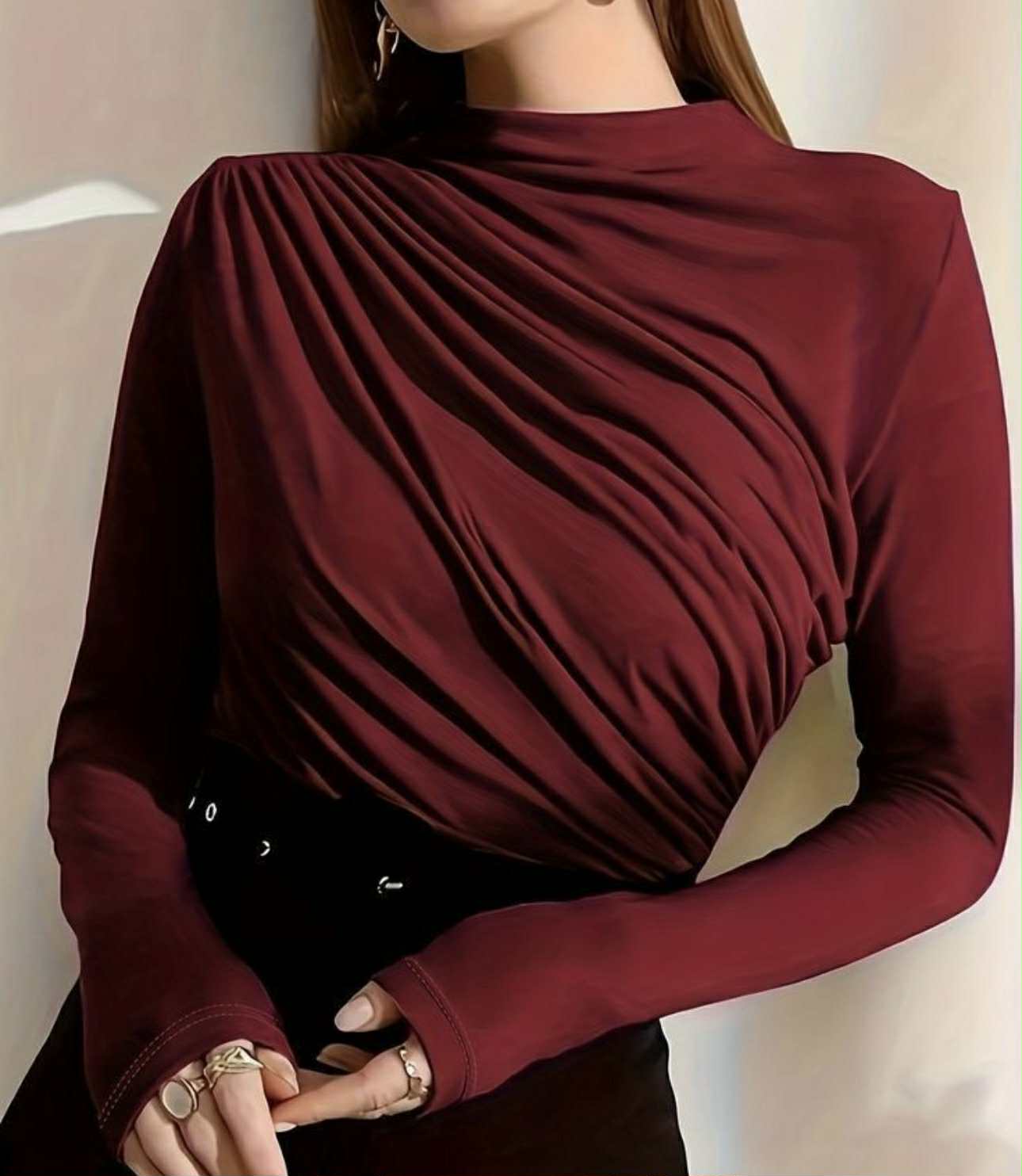 Pull Plissée "Bizou Bizou"